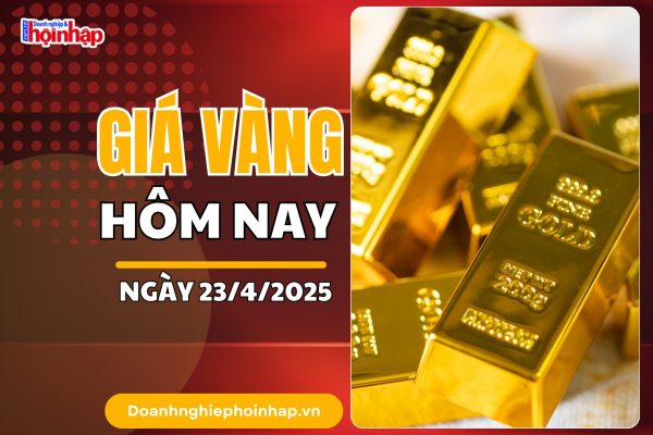 Giá Vàng Hôm Nay 23-04-2025